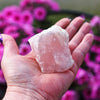 Holding Pink Crystal