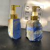 Load image into Gallery viewer, Natural Lapis Lazuli Crystal Soap Dispenser Bottle