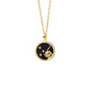 Load image into Gallery viewer, Blue Stone 925 Silver Zodiac Crystal Necklace
