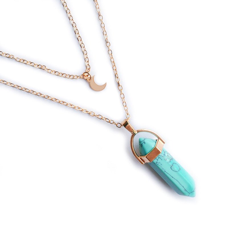 Turquoise Healing Crystal Necklace