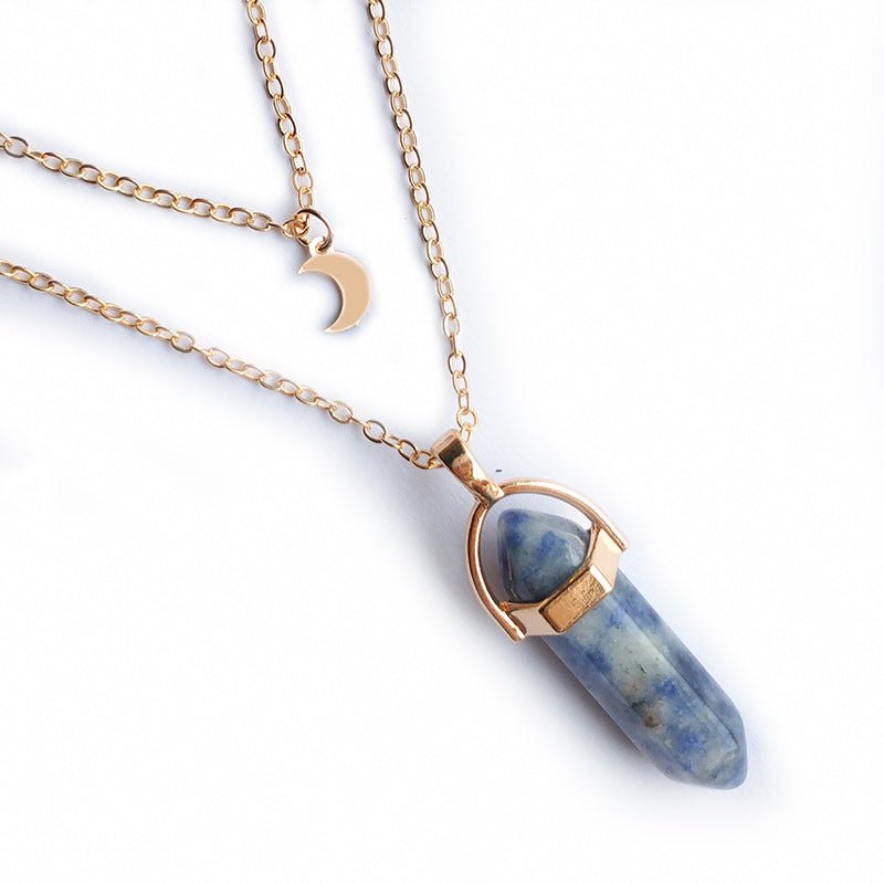 Lapis Lazuli Healing Crystal Necklace