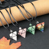 Load image into Gallery viewer, Crystal Necklace Pyramid Style