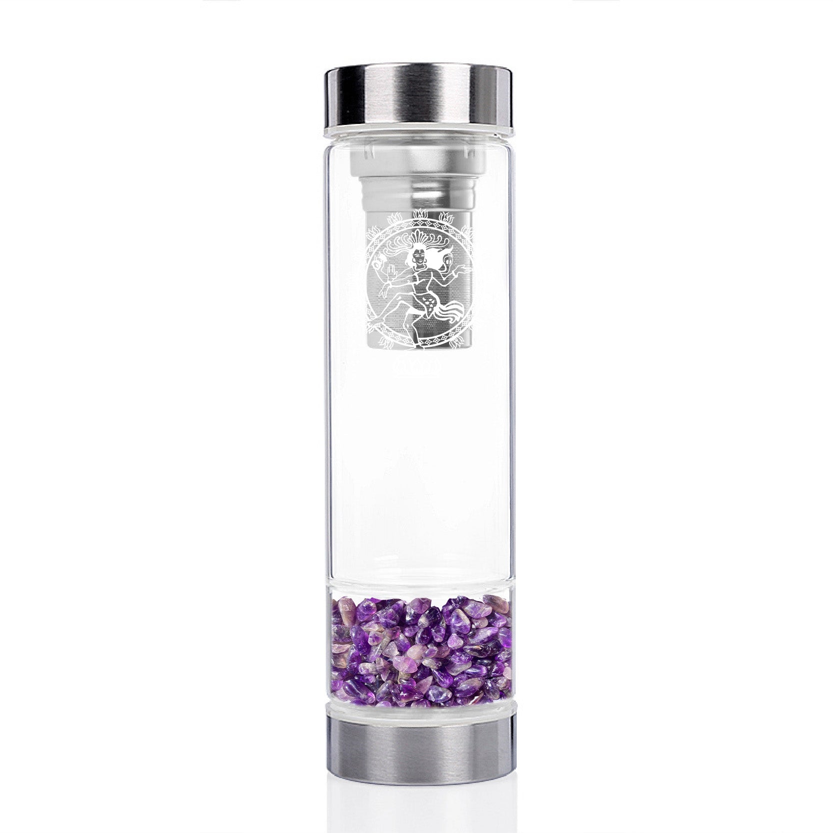 Amethyst Infusion Crystal Water Bottle