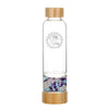 Load image into Gallery viewer, Aquarius Crystal Water Bottle - Bamboo Style