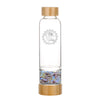 Load image into Gallery viewer, Cancer Crystal Water Bottle - Bamboo Style