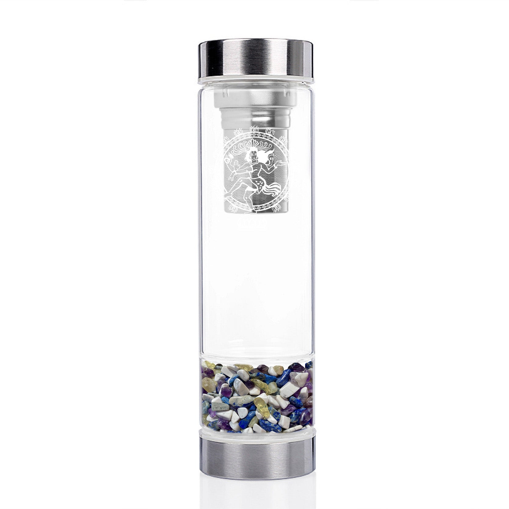 Clarity Crystal Water Bottle - Infusion Style