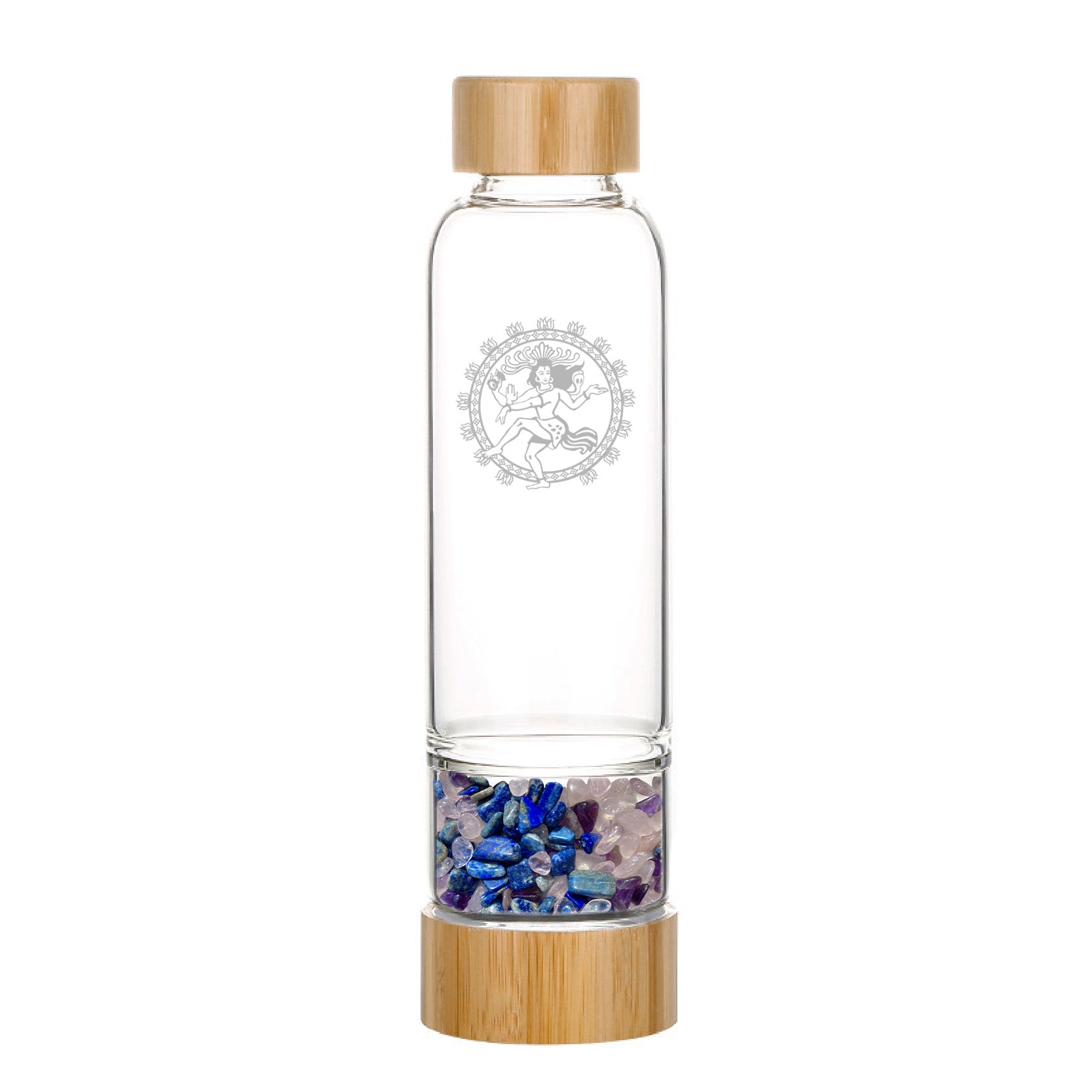 Friendship Crystal Water Bottle - Bamboo Style