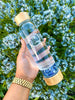 Lapis Lazuli Bamboo Healing Crystal Water Bottle