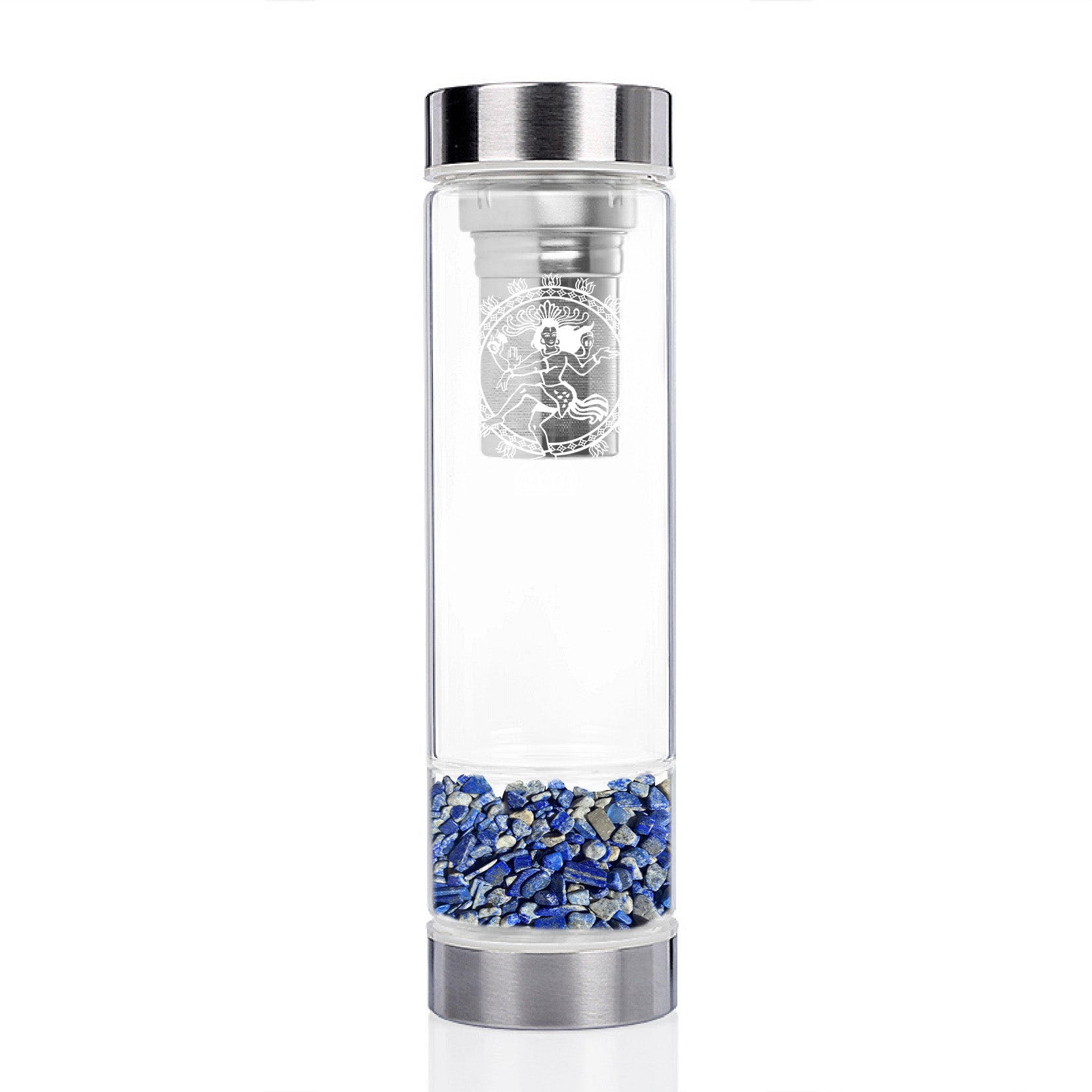 Lapis Lazuli Infusion Crystal Water Bottle