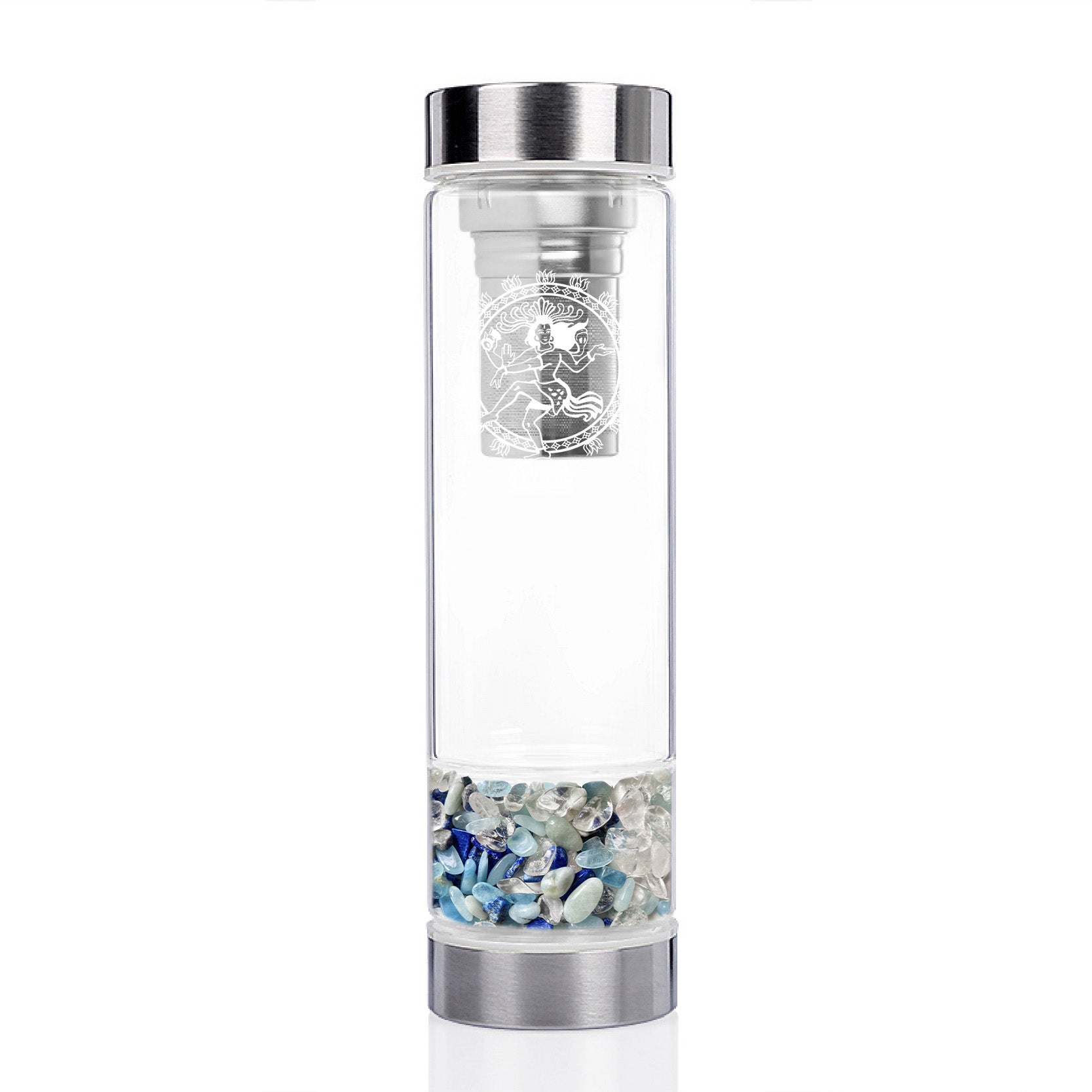 Pisces Crystal Water Bottle - Infusion Style
