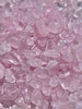 Rose Quartz Crystal Water Bottle Gravel Pouch