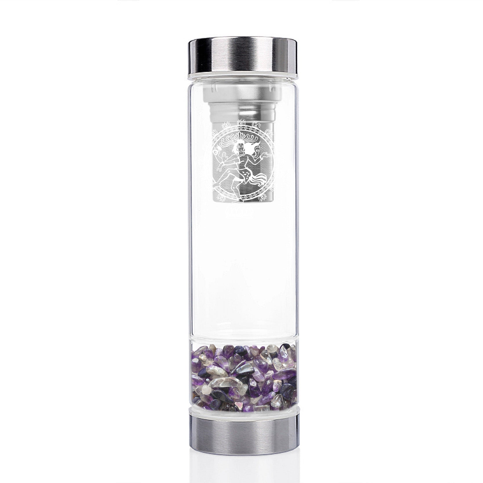 Sagittarius Crystal Water Bottle - Infusion Style