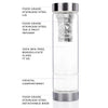 Load image into Gallery viewer, Benefits of Clarity Infusion Crystal Water Bottle