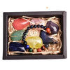 Natural Healing Crystal Gift Set With Bracelet