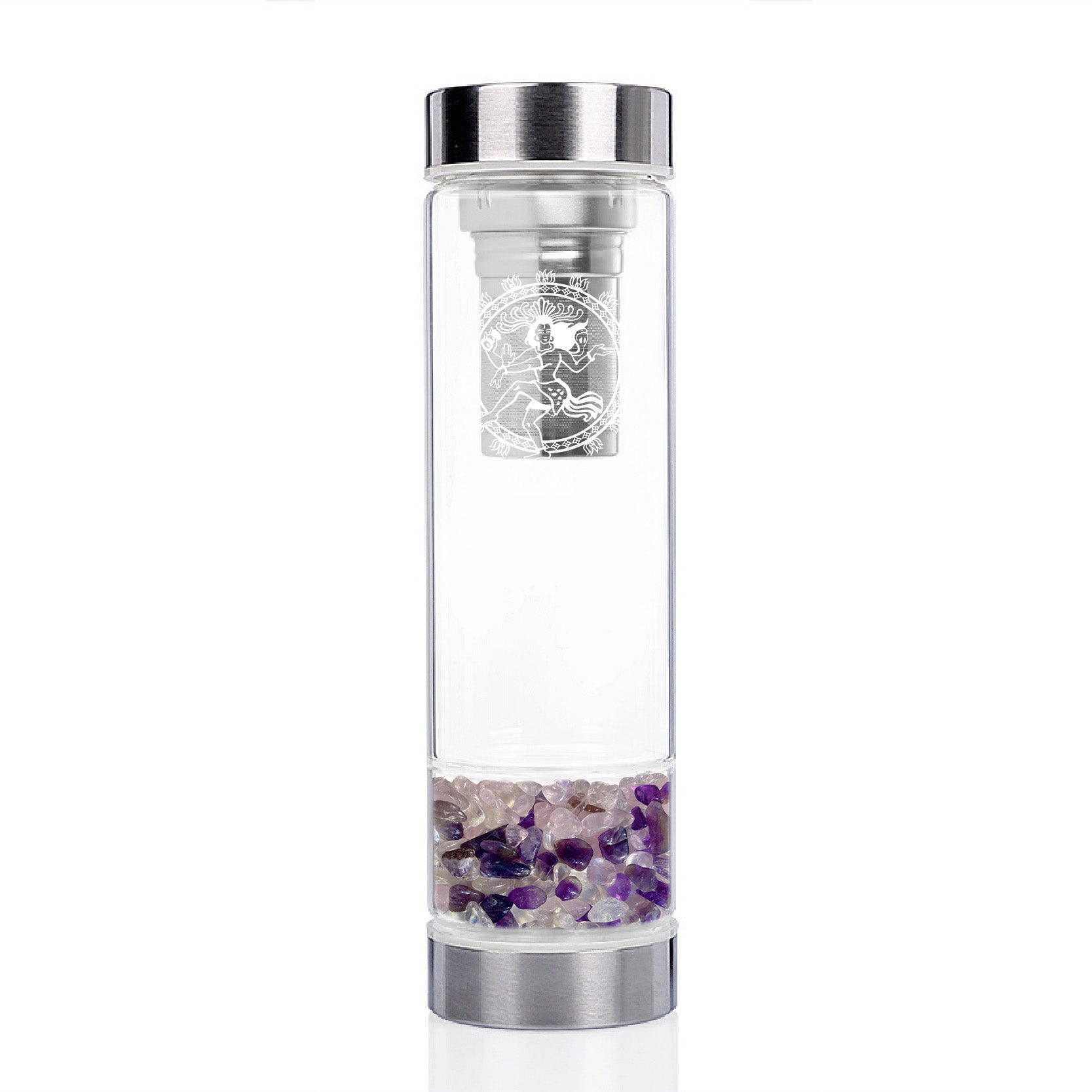 Wellness Crystal Water Bottle - Infusion Style